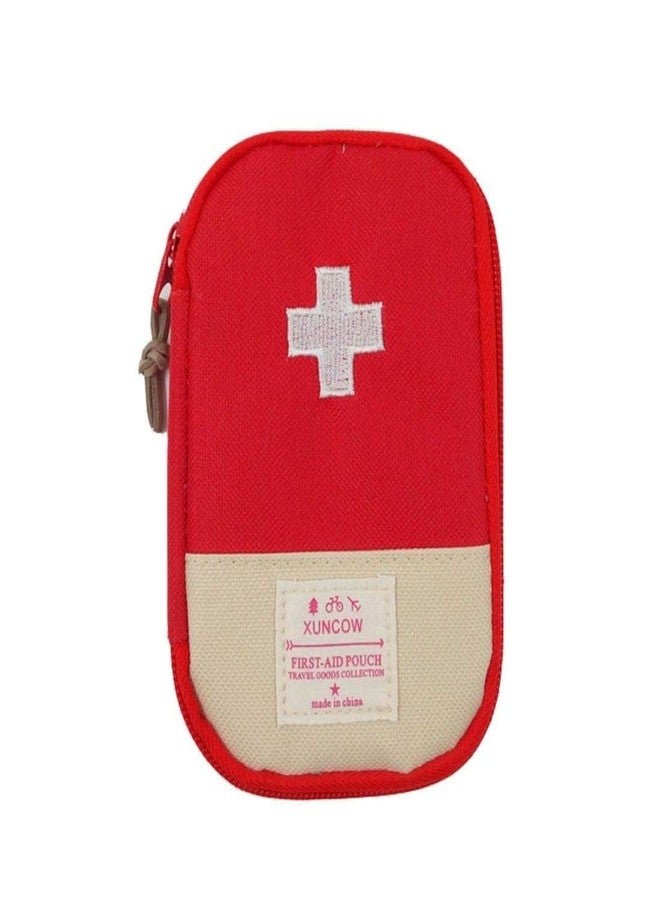 Vroxy Multipurpose Backpacking Camping Cycling Travel Car Survival Pouch Multi-Layer Emergency Hiking Medium First Aid Pouch for Travel Medicine Pouch (1Pcs) - Image 1